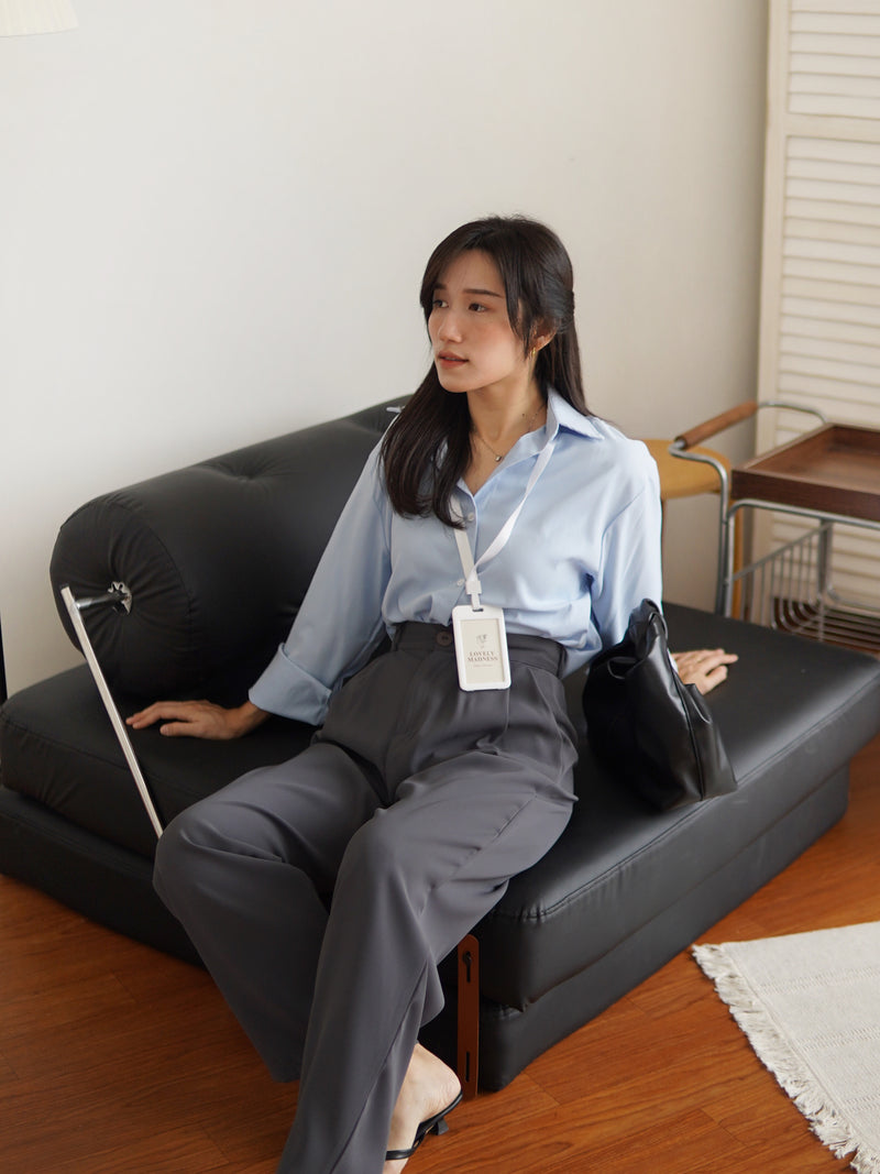 NATALIA BUTTON BLOUSE