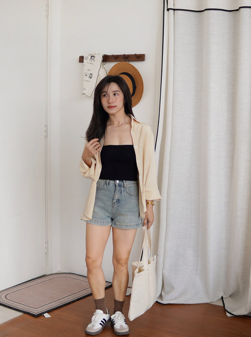NATALIA BUTTON BLOUSE