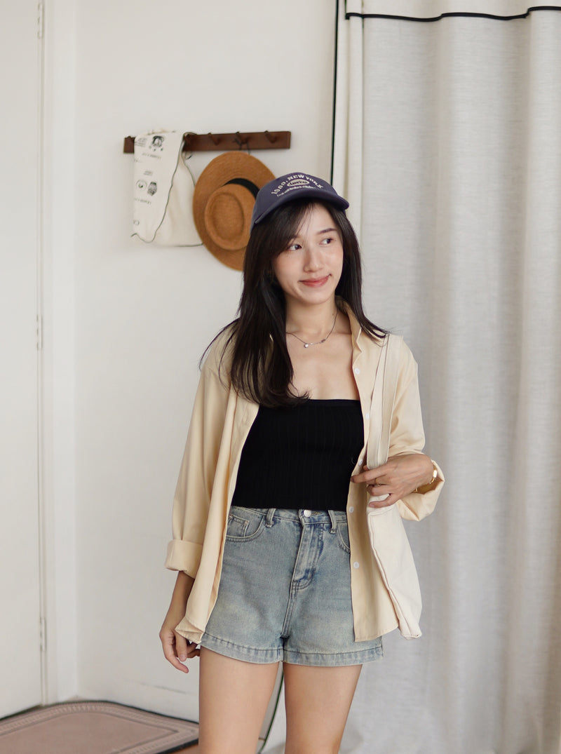 NATALIA BUTTON BLOUSE