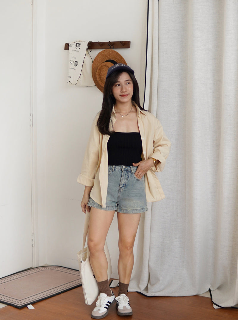 NATALIA BUTTON BLOUSE