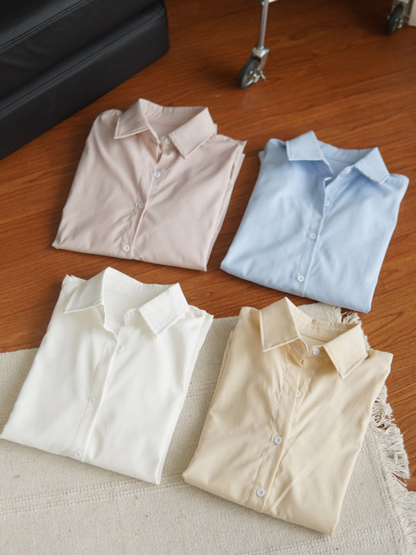 NATALIA BUTTON BLOUSE