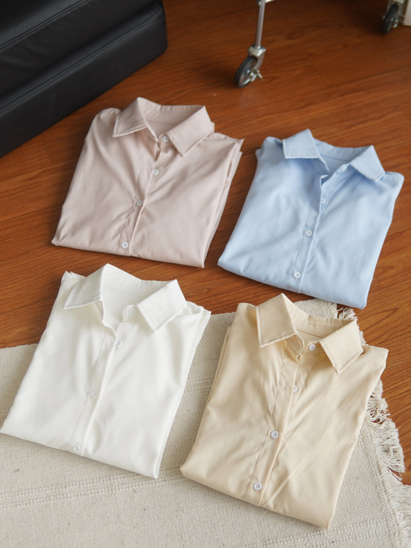 NATALIA BUTTON BLOUSE