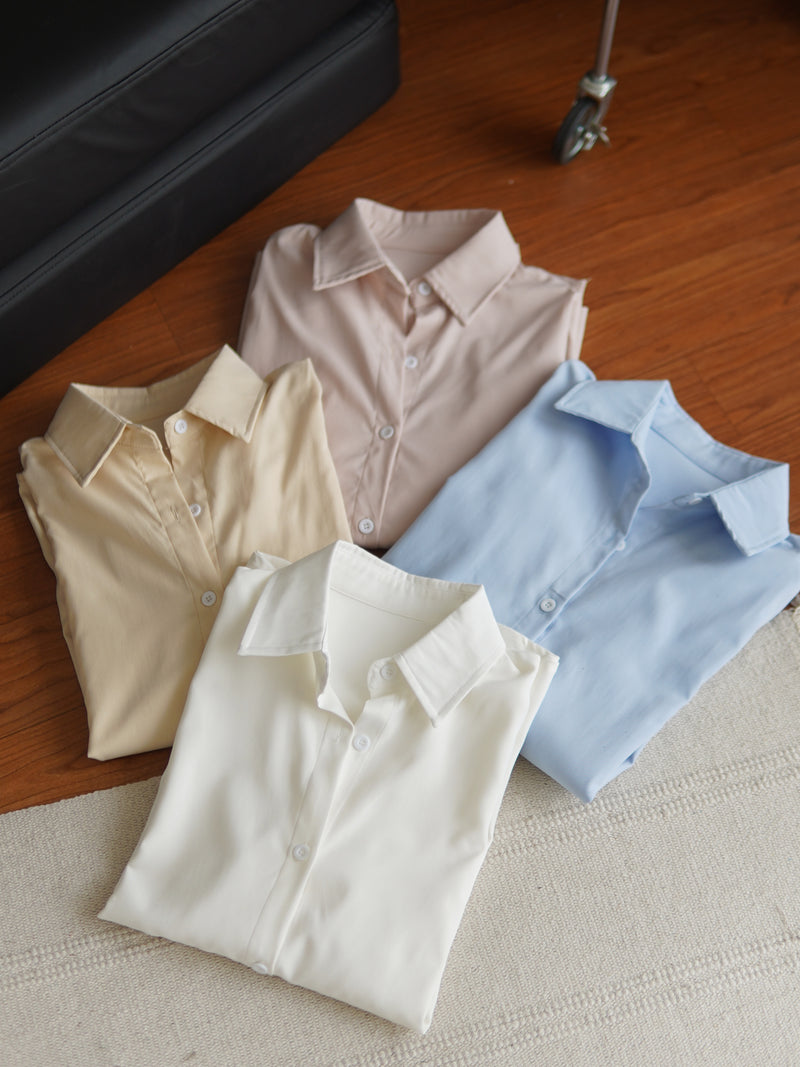 NATALIA BUTTON BLOUSE