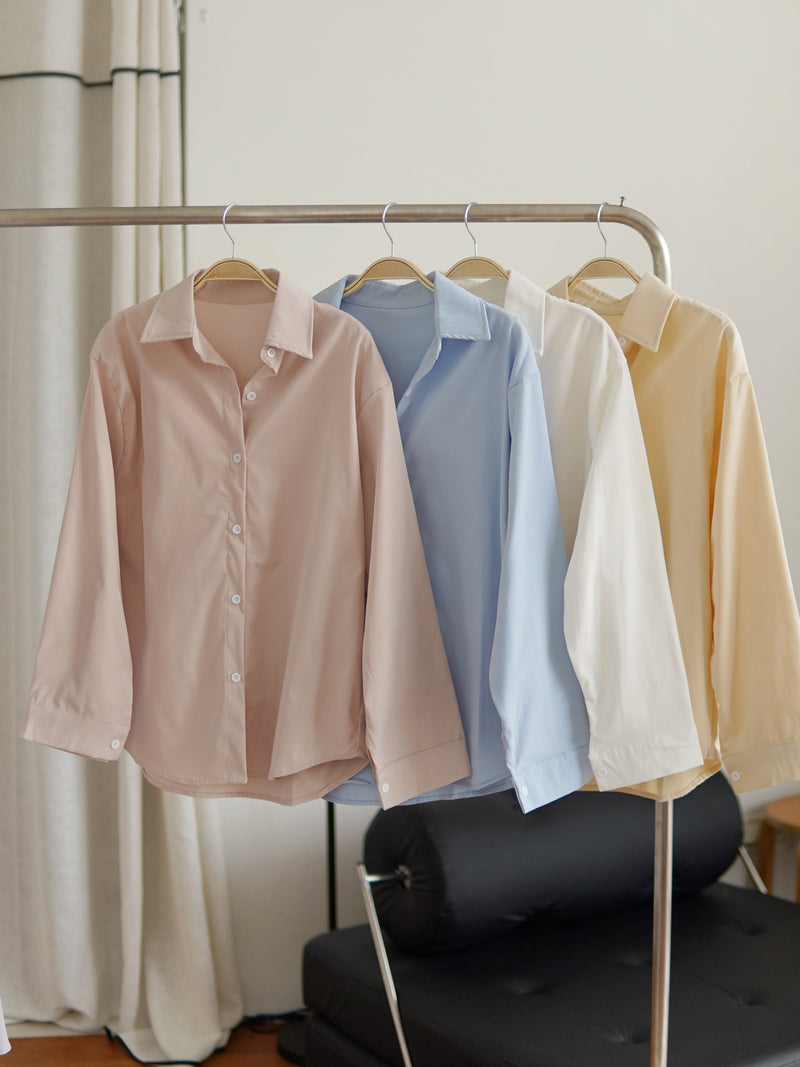 NATALIA BUTTON BLOUSE