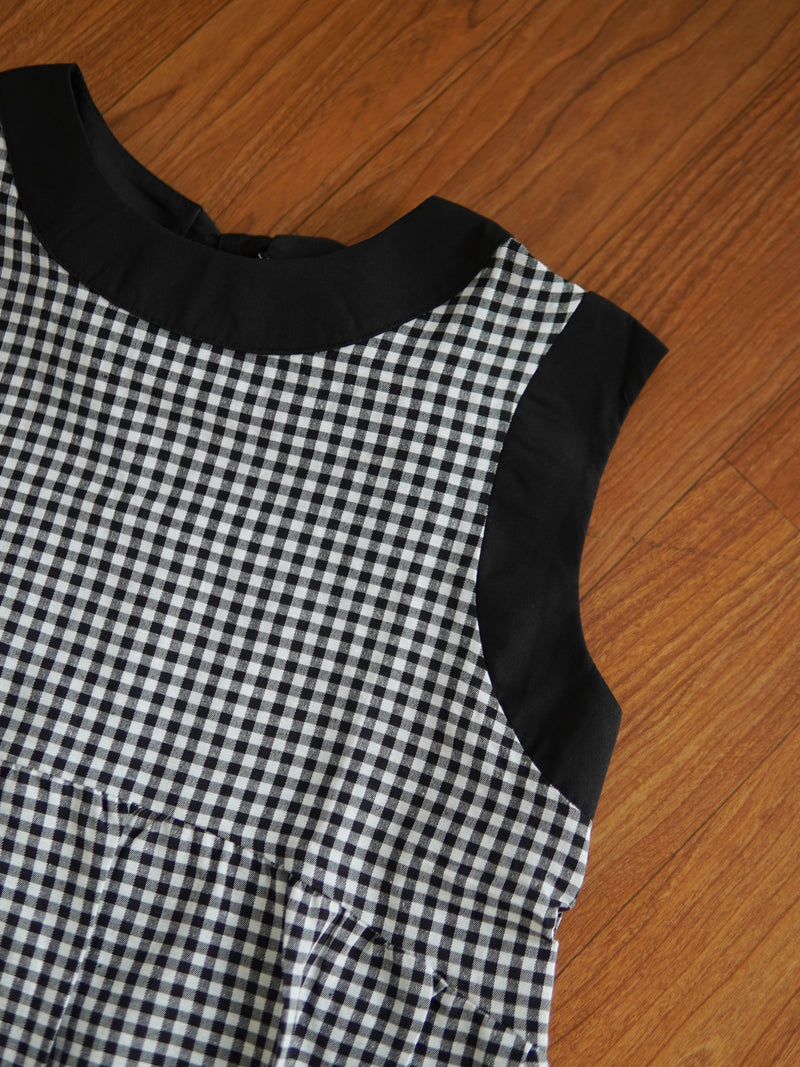 Gingham Darling Bow Top