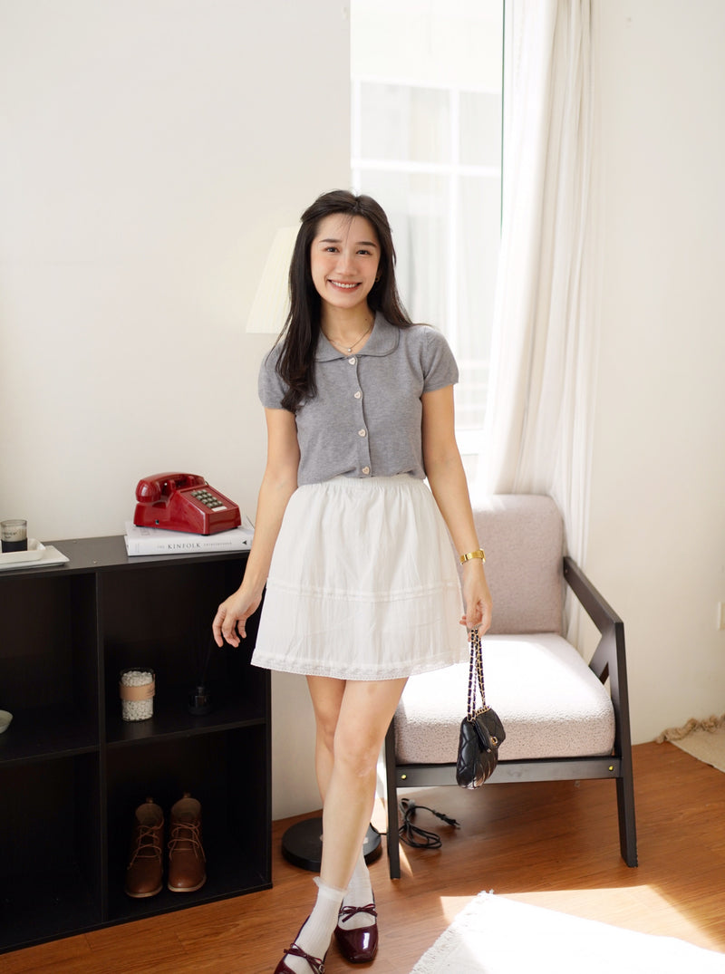Anna Peter Pan Top
