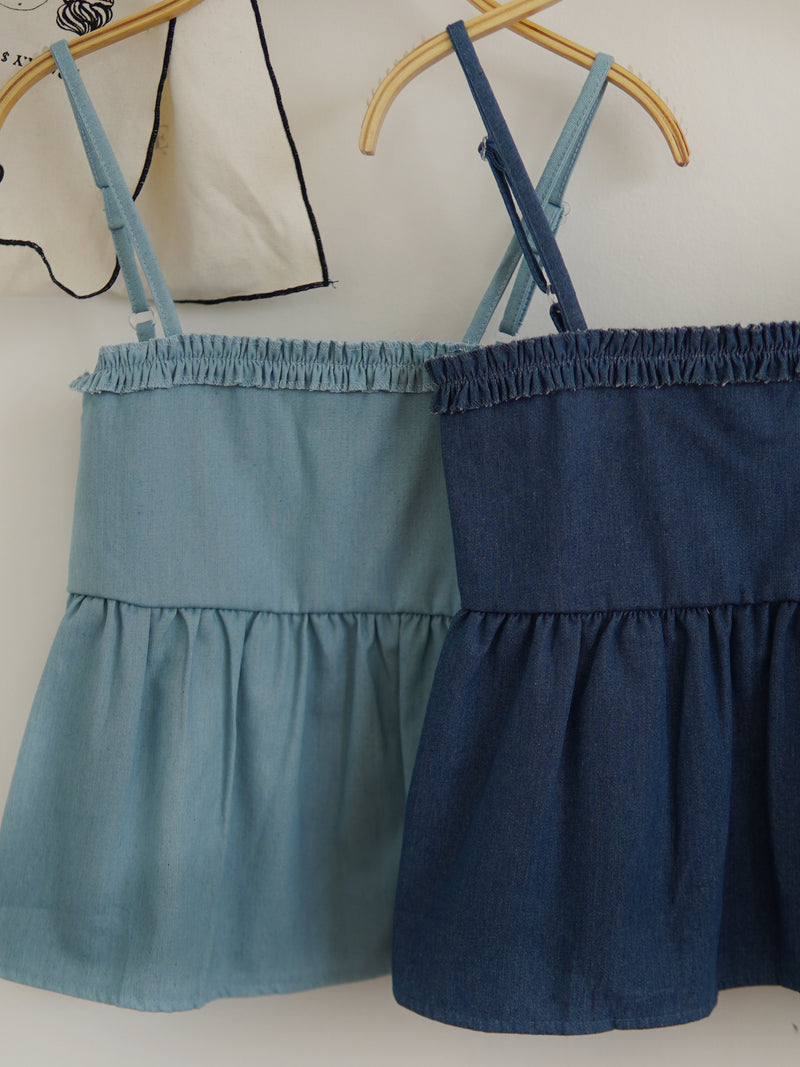 Sunny Daze Denim Dolly Top