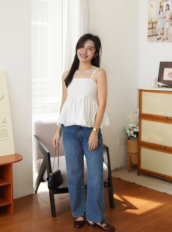 Fluffie Peplum Cami
