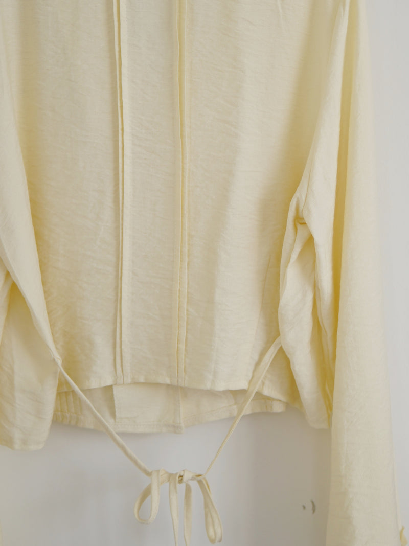 Juliet Pleat Ruffle Blouse