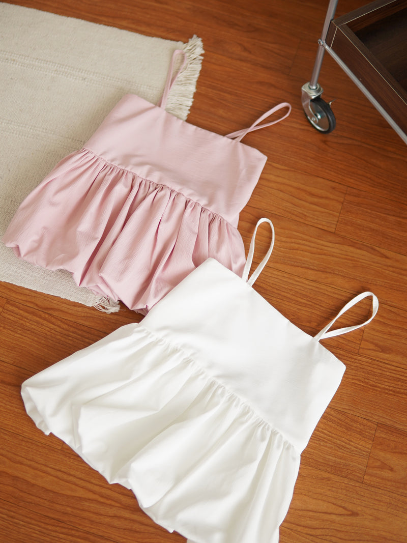 Fluffie Peplum Cami
