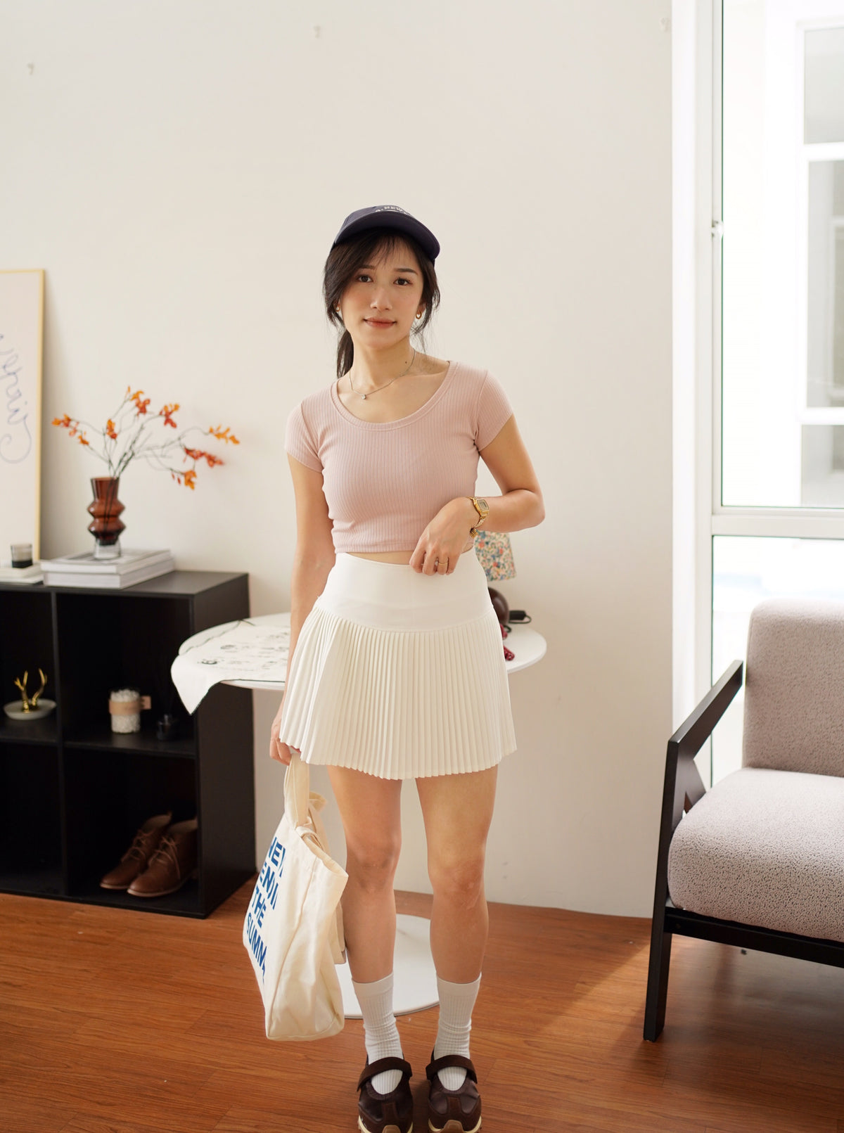 RIBBED Baby Tee (Size S)
