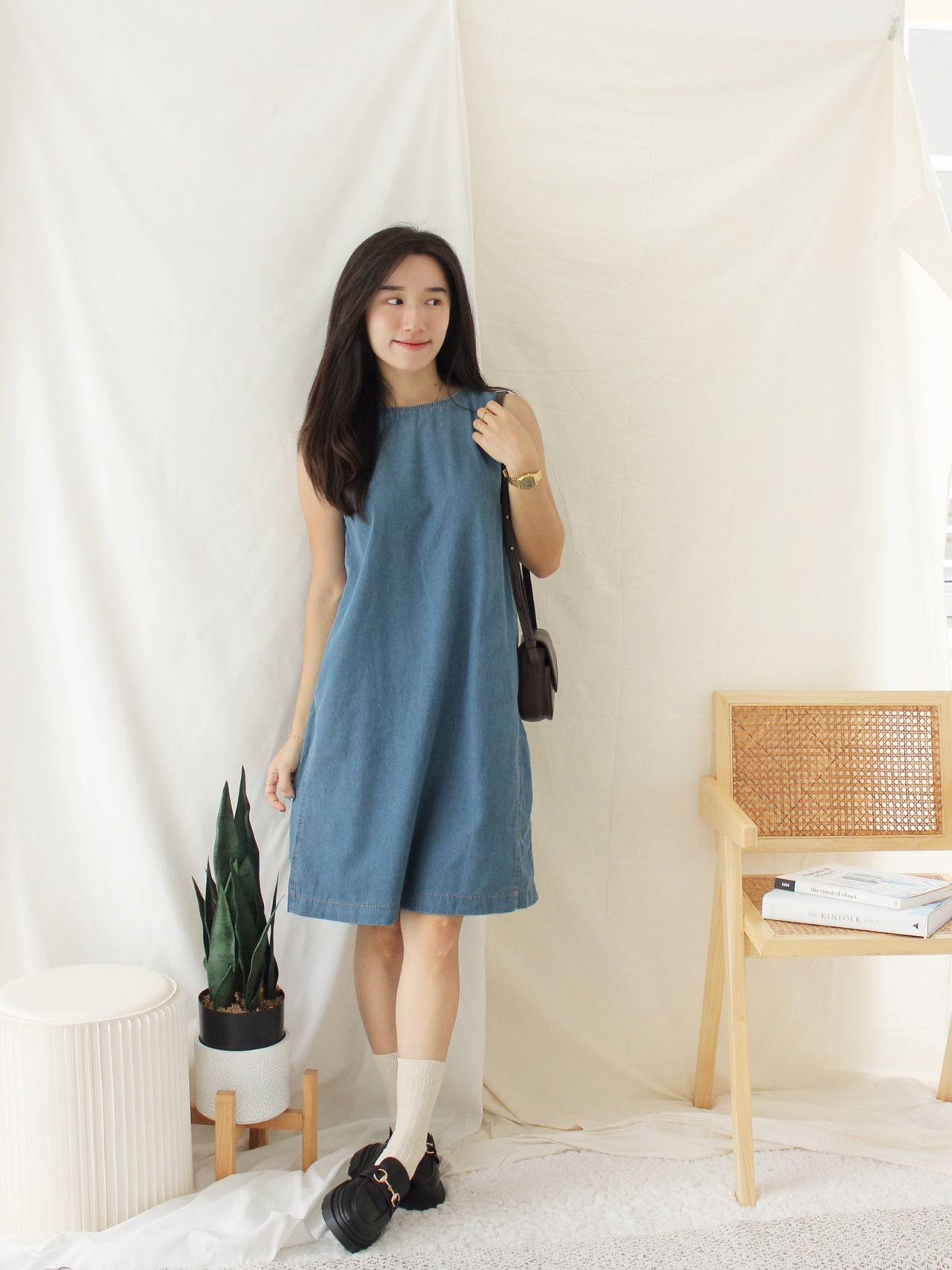 NORIKO DENIM DRESS