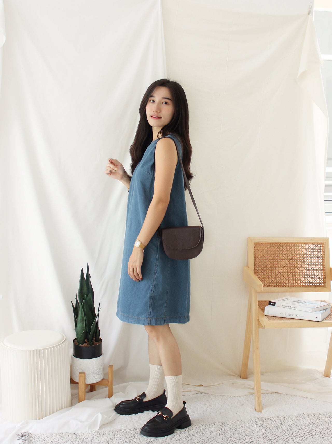 NORIKO DENIM DRESS