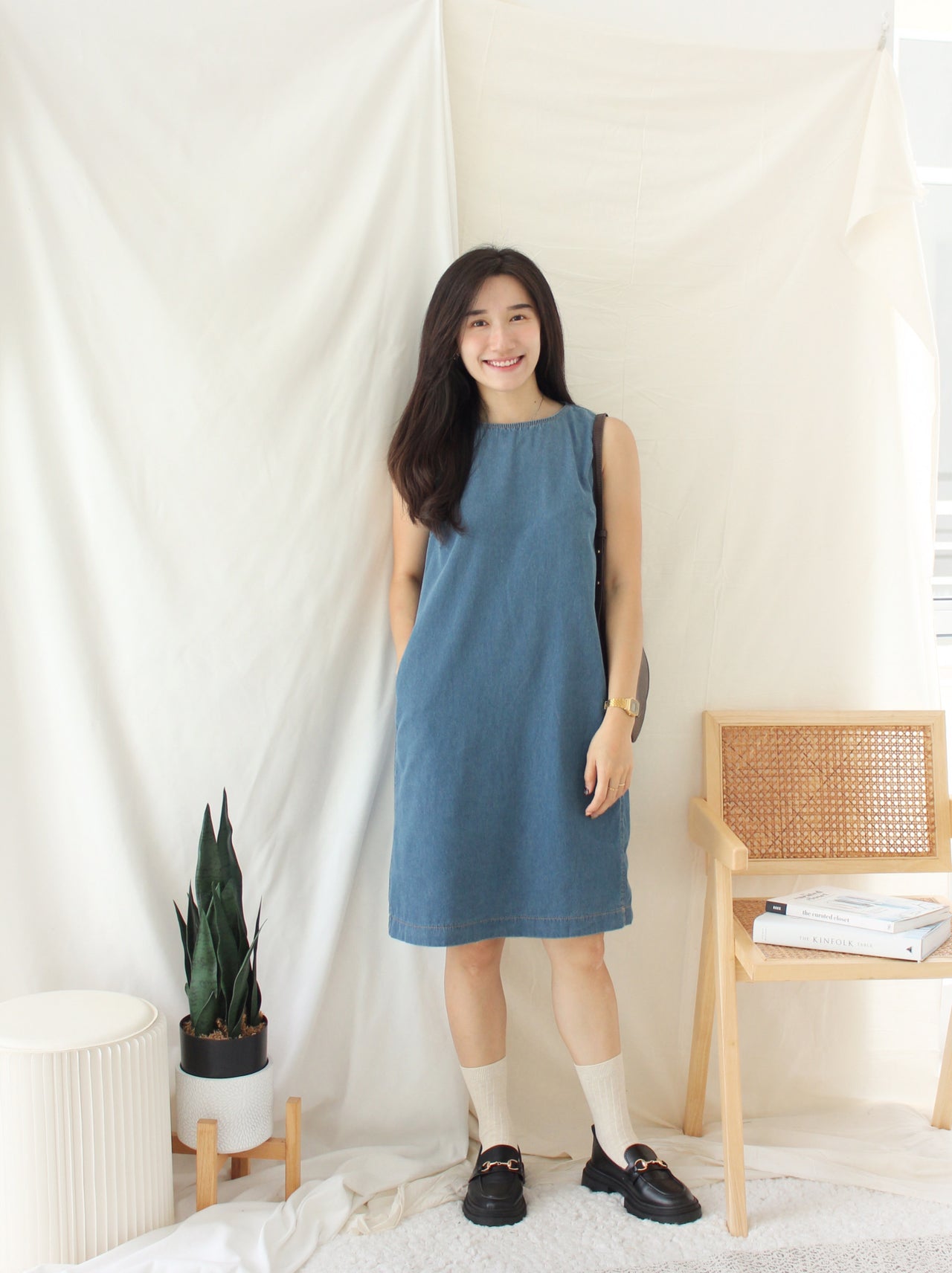 NORIKO DENIM DRESS