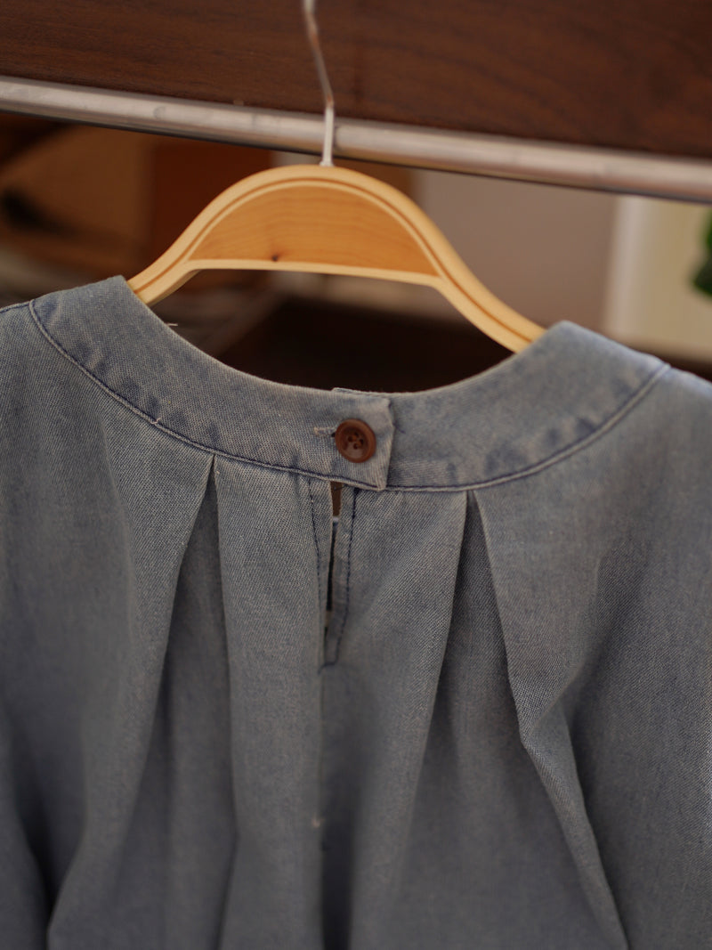 Queena Denim Top