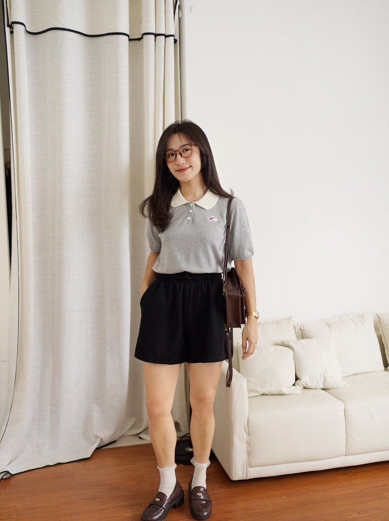 Poppy Collar Top