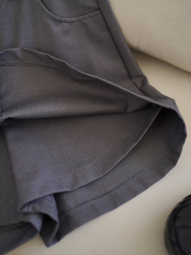 Chic Grey Skort