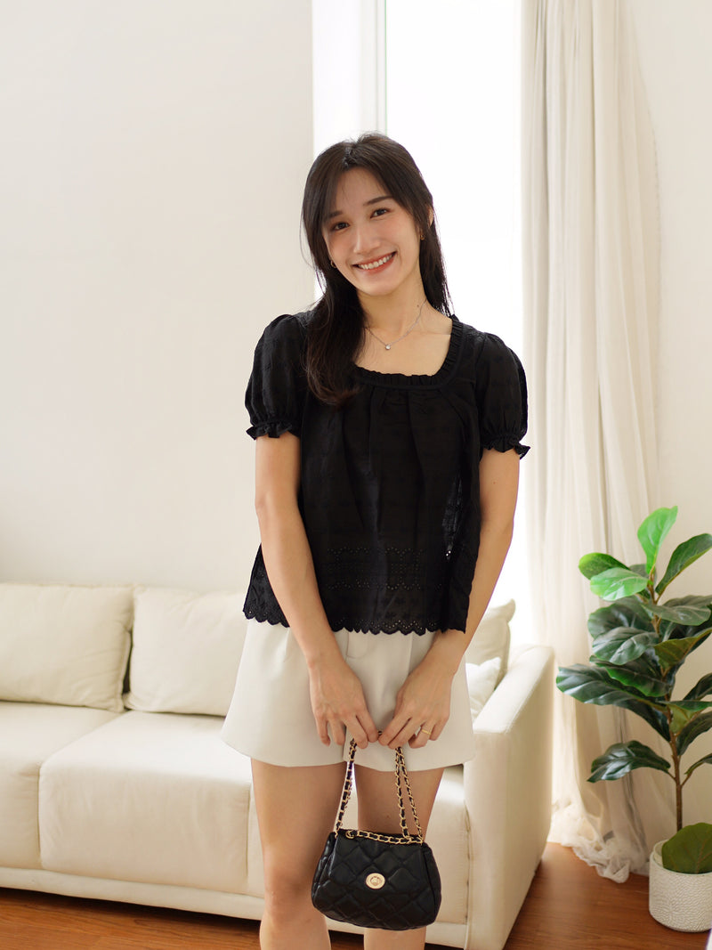 Hera Eyelet Top
