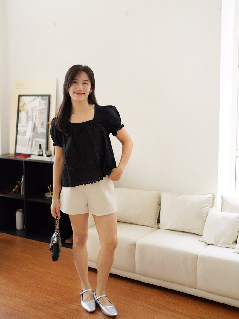 Hera Eyelet Top