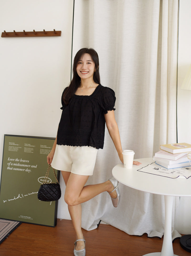 Hera Eyelet Top