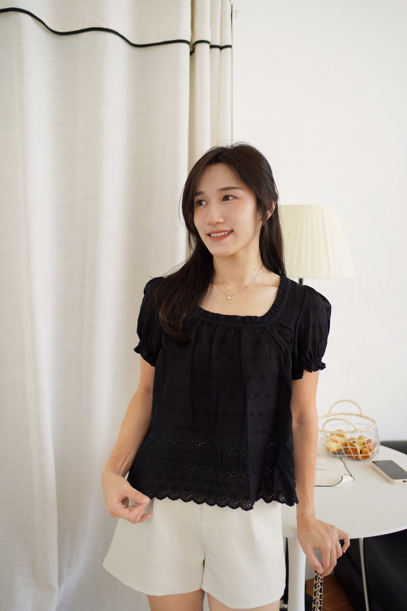 Hera Eyelet Top