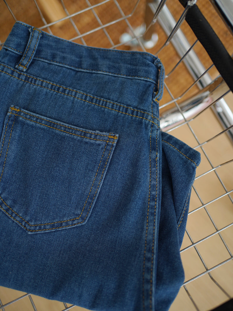 Denim Bermuda Shorts