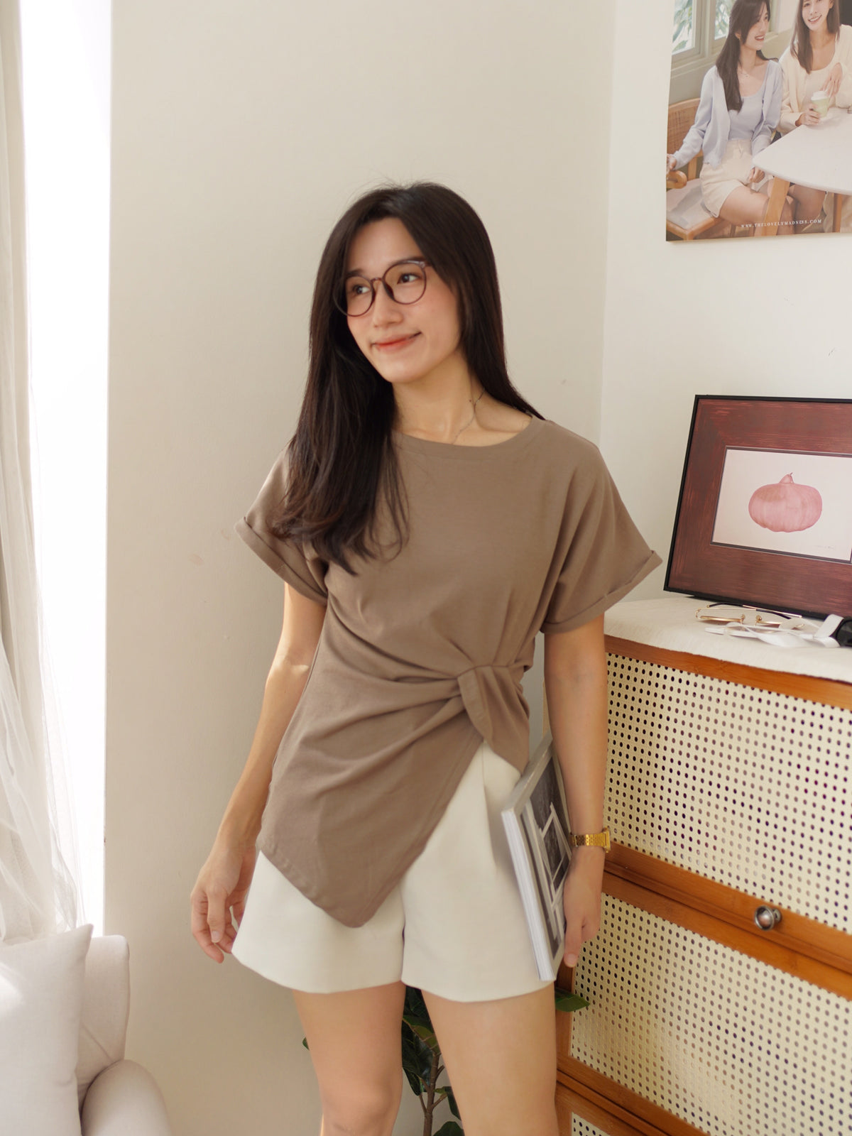 Cassandra Knot Top