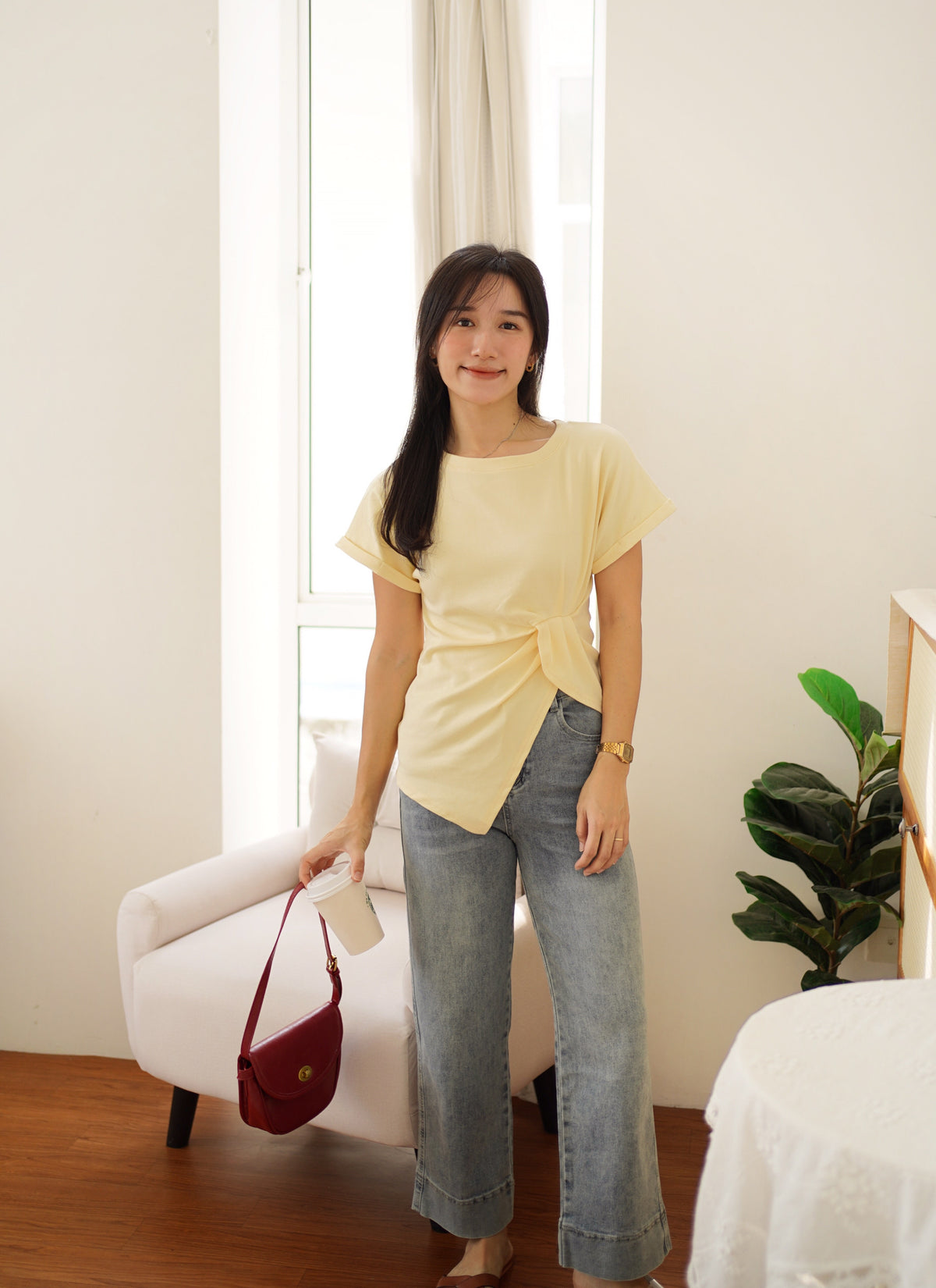 Cassandra Knot Top