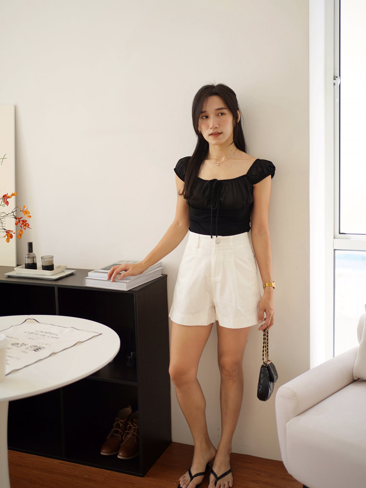 Kendra Cotton Alined Short