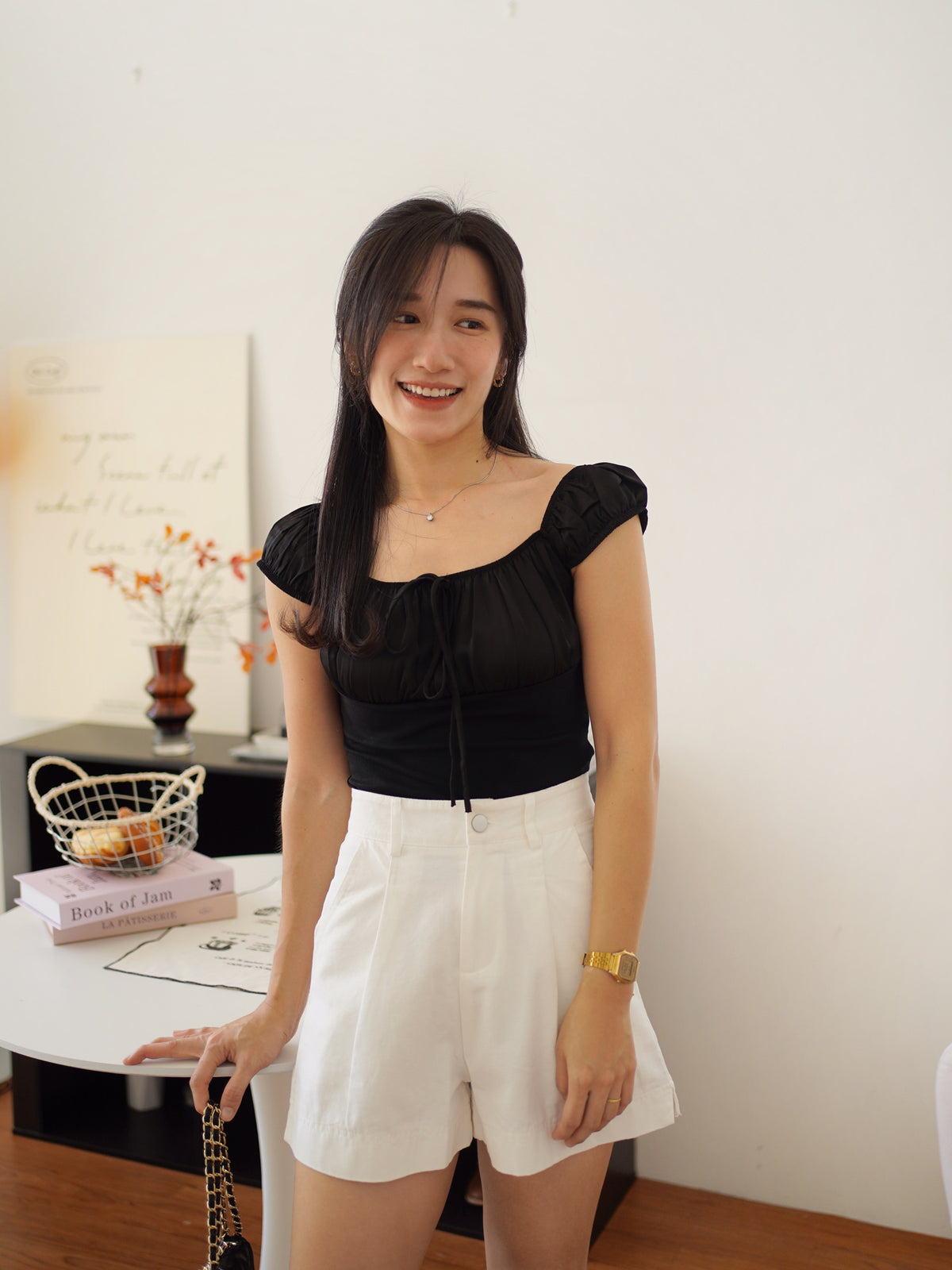 Kendra Cotton Alined Short