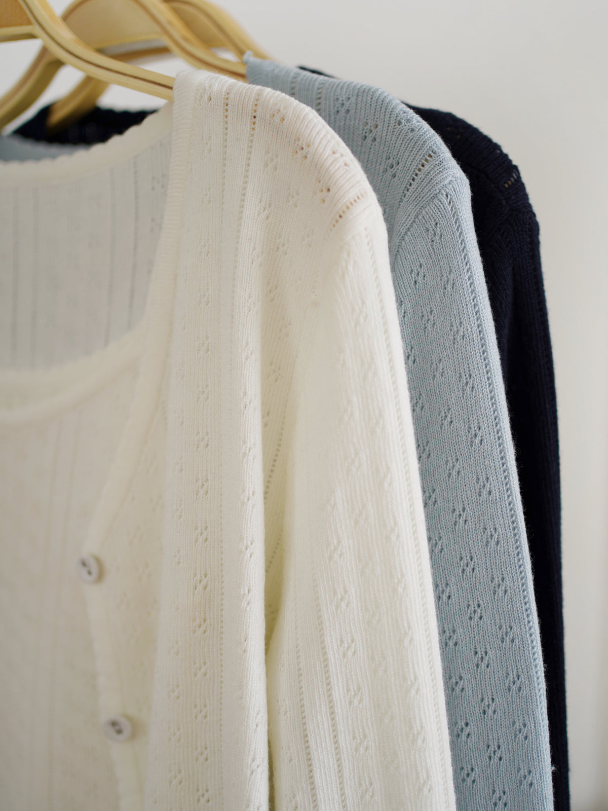 Bella Crochet Cardi Tank Set