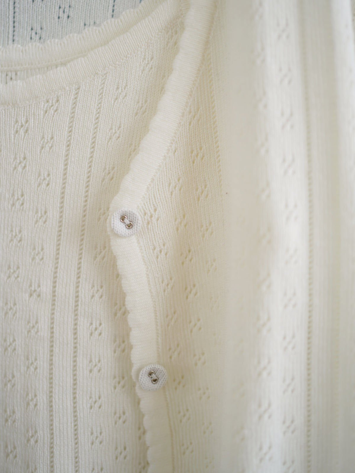 Bella Crochet Cardi Tank Set