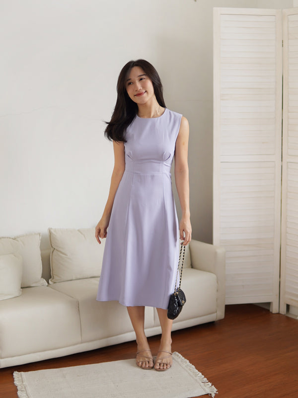 LILAC MIDI DRESS