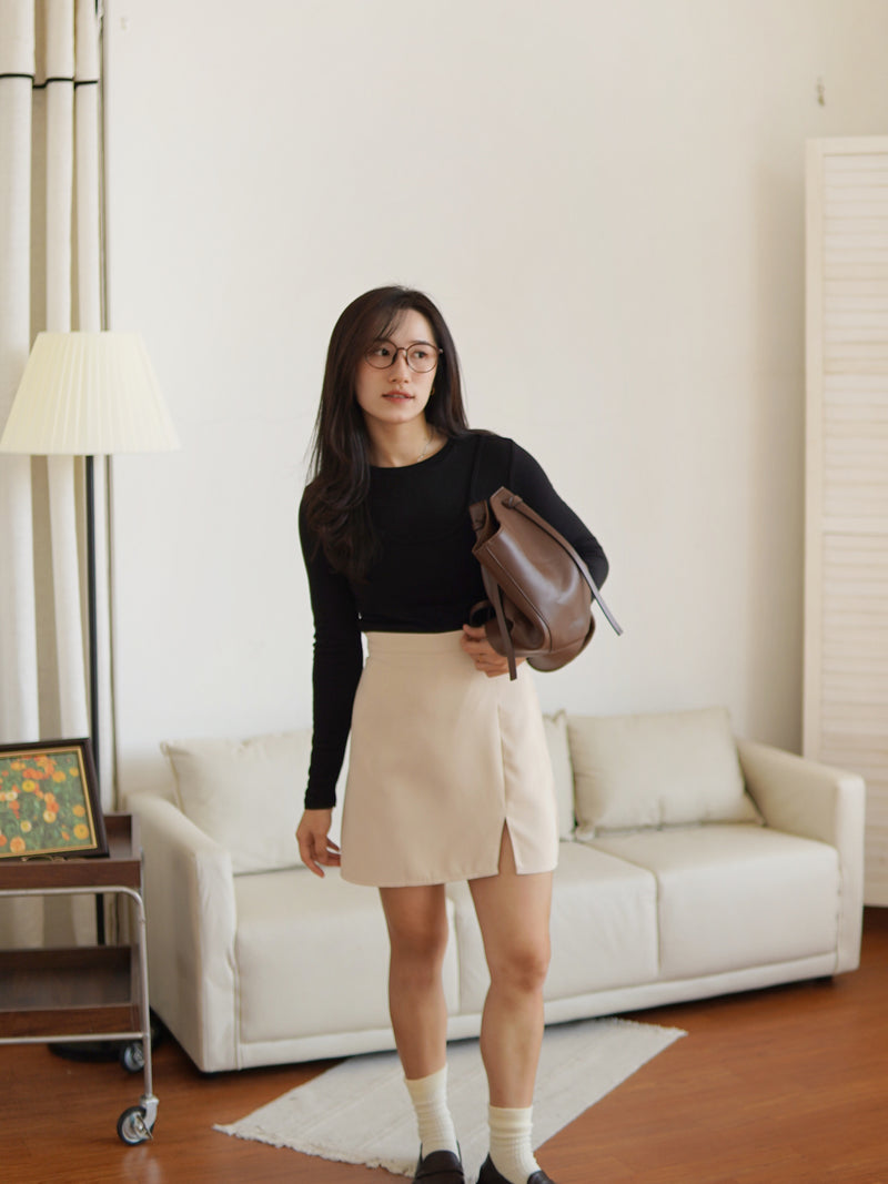 Chic Contour Long Sleeve Top