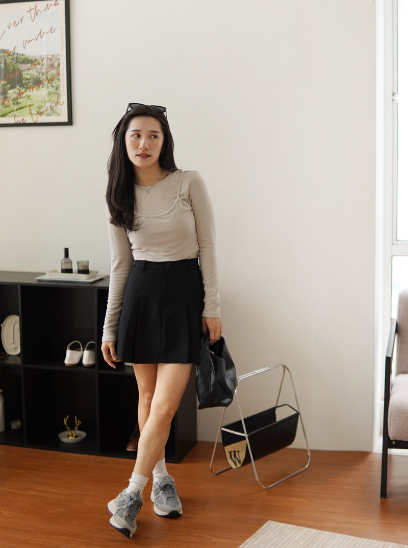 Chic Contour Long Sleeve Top