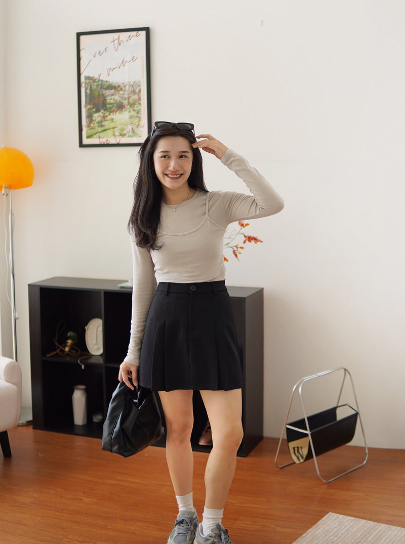 Chic Contour Long Sleeve Top