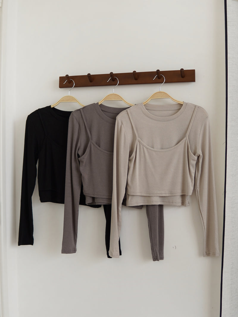 Chic Contour Long Sleeve Top