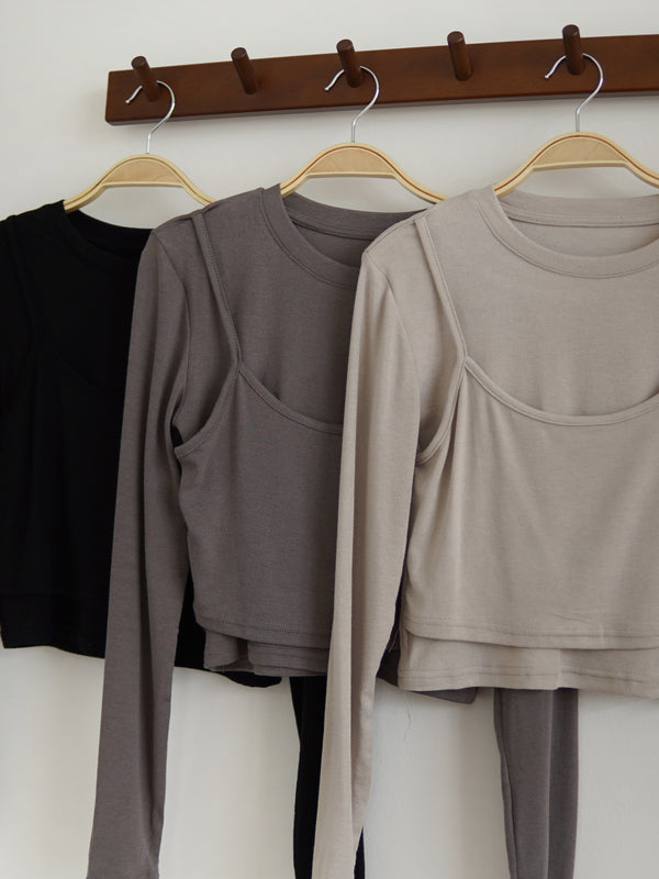 Chic Contour Long Sleeve Top