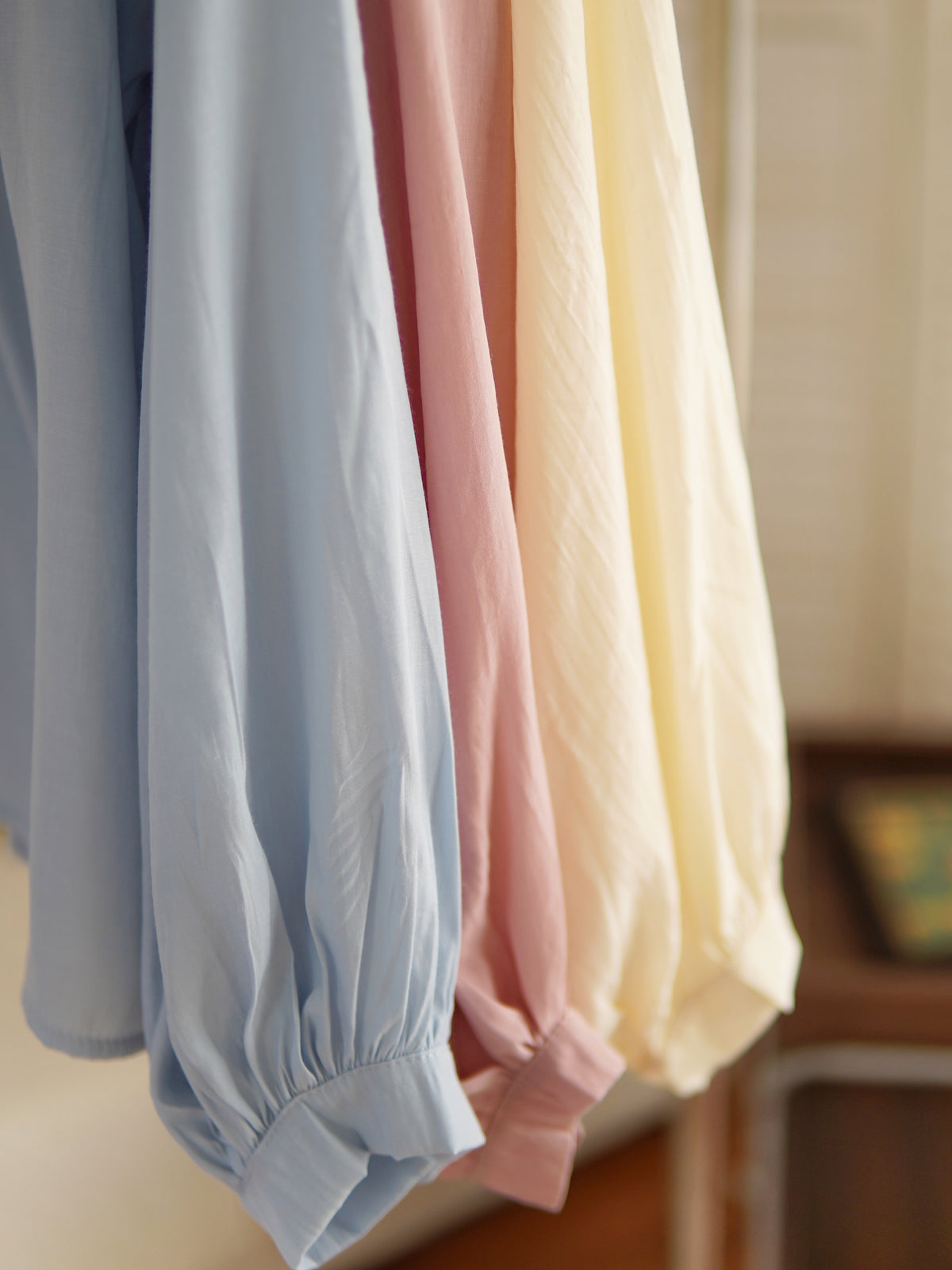 Ruched Ruffle Blouse