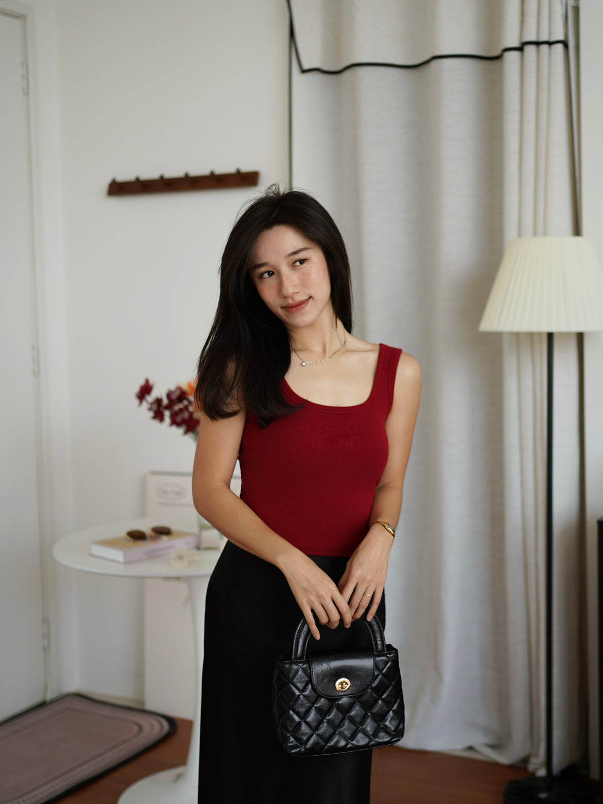 U Shape Padded Top - LovelyMadness Clothing Malaysia