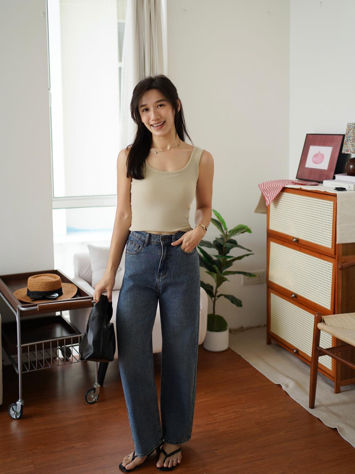 U Shape Padded Top - LovelyMadness Clothing Malaysia