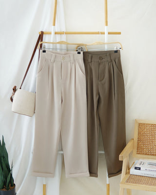 High Waist Suit Trousers - LovelyMadness Clothing Malaysia