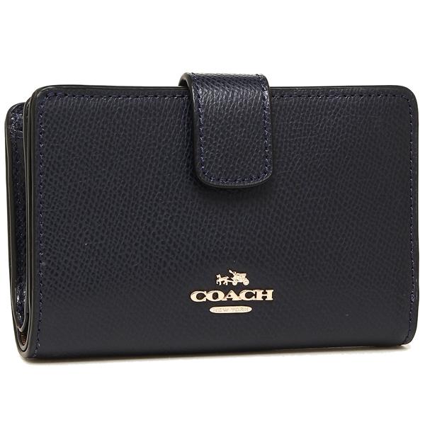 COACH CROSSGRAIN MEDIUM CORNER ZIP WALLET - LovelyMadness Clothing Malaysia