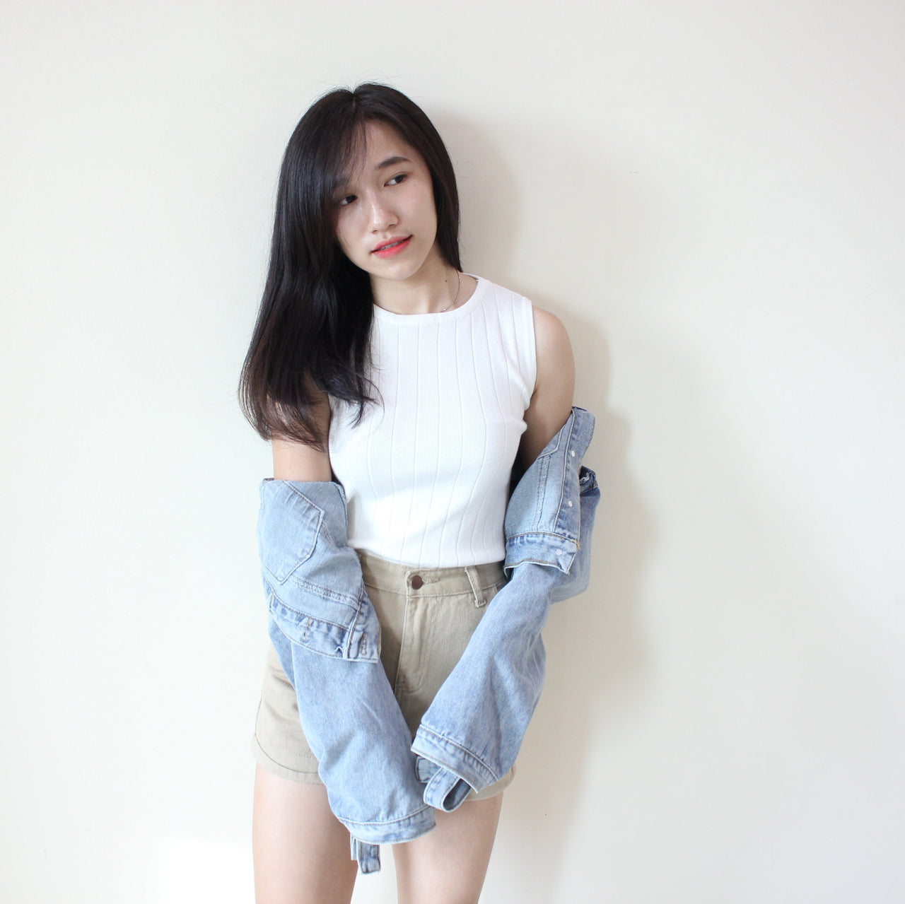 Rib Sleeveless Top - LovelyMadness Clothing Malaysia