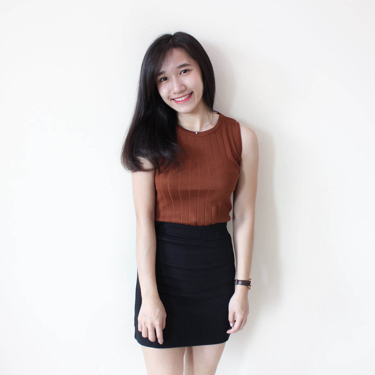 Rib Sleeveless Top - LovelyMadness Clothing Malaysia