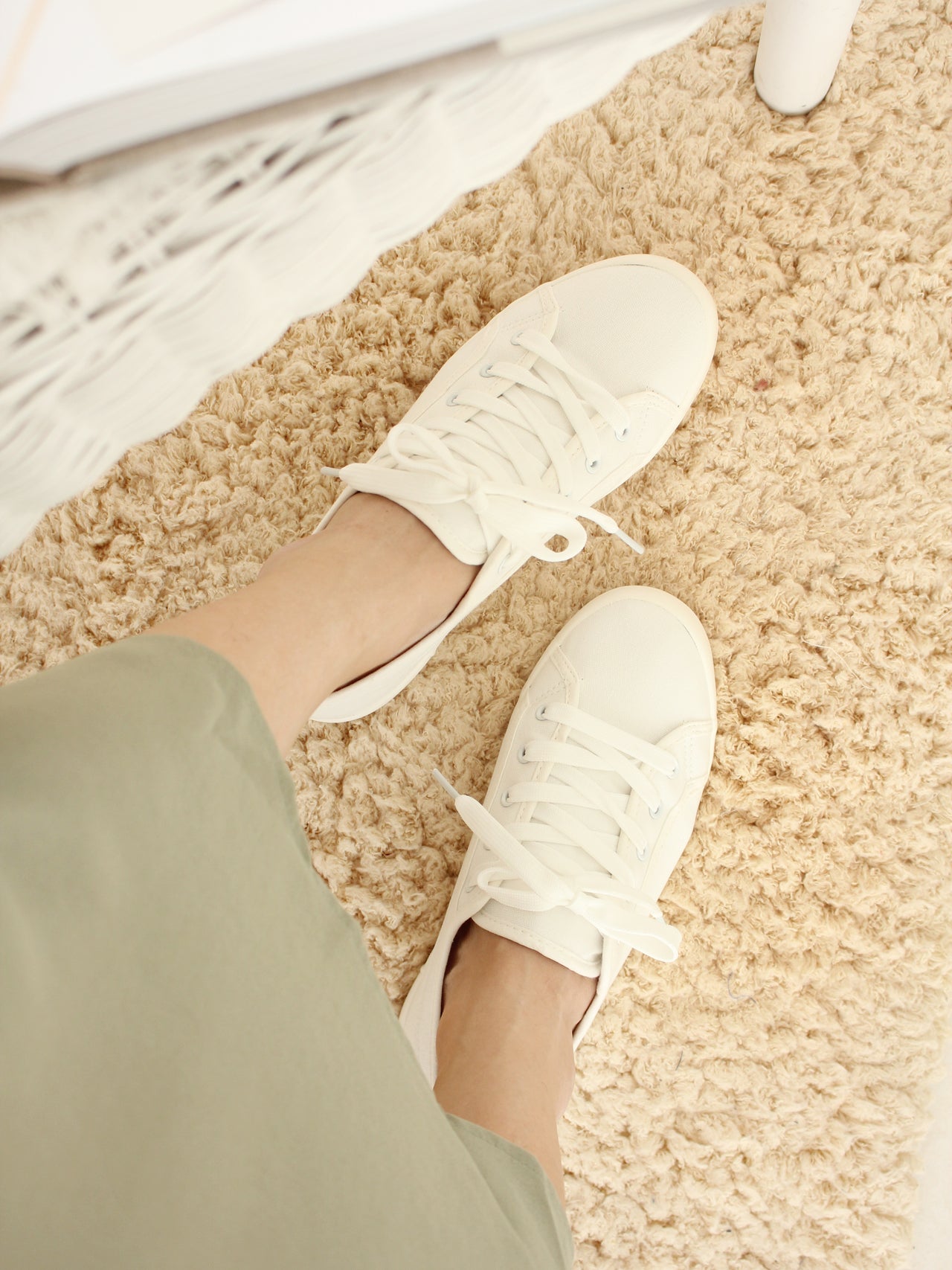 Minimal White Sneaker - LovelyMadness Clothing Online Fashion Malaysia