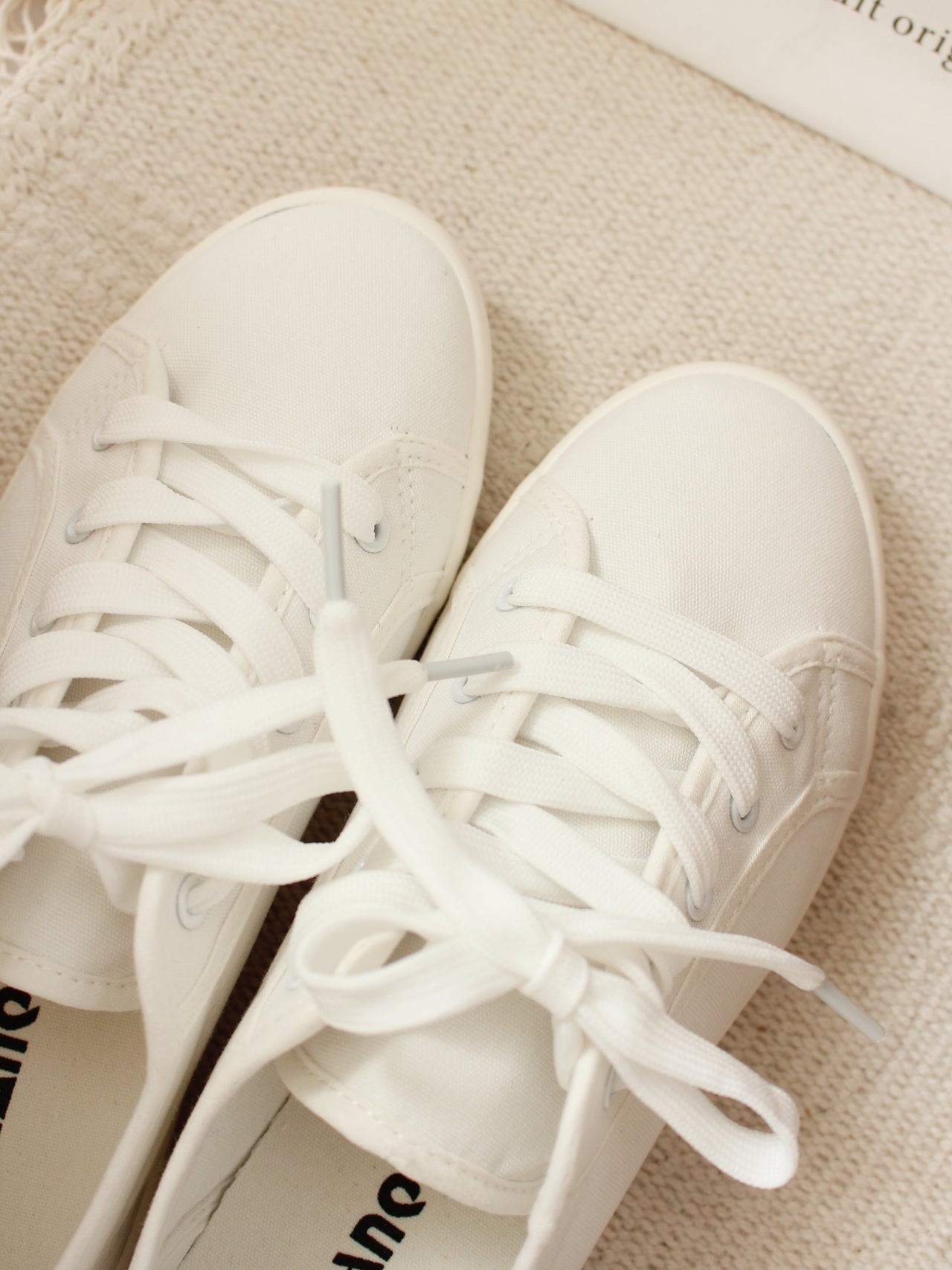 Minimal White Sneaker - LovelyMadness Clothing Online Fashion Malaysia
