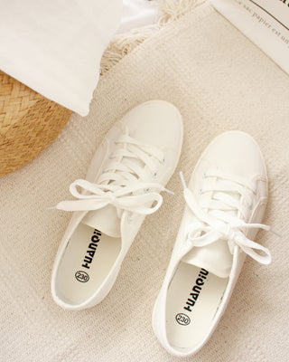 Minimal White Sneaker - LovelyMadness Clothing Online Fashion Malaysia