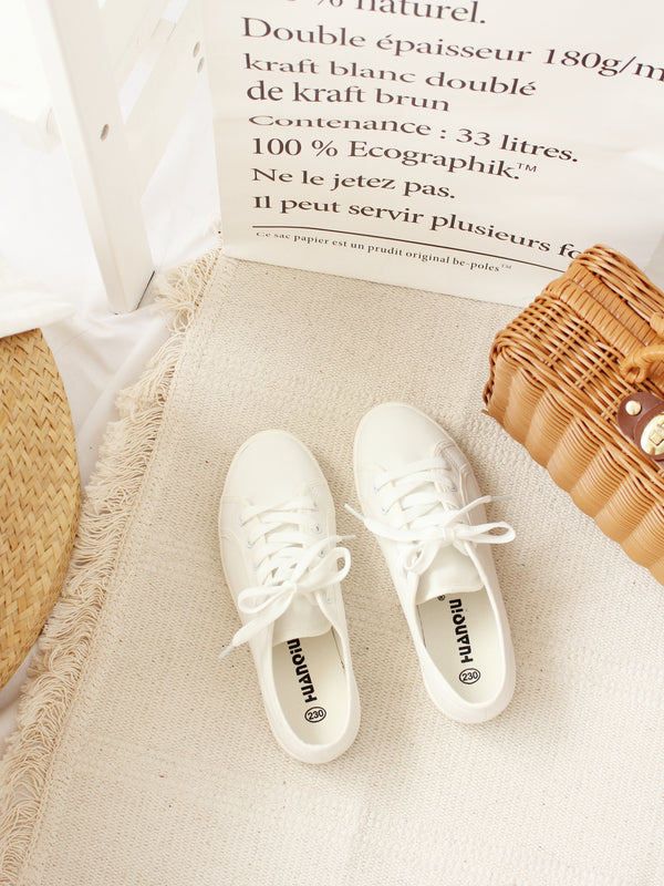 Minimal White Sneaker - LovelyMadness Clothing Online Fashion Malaysia