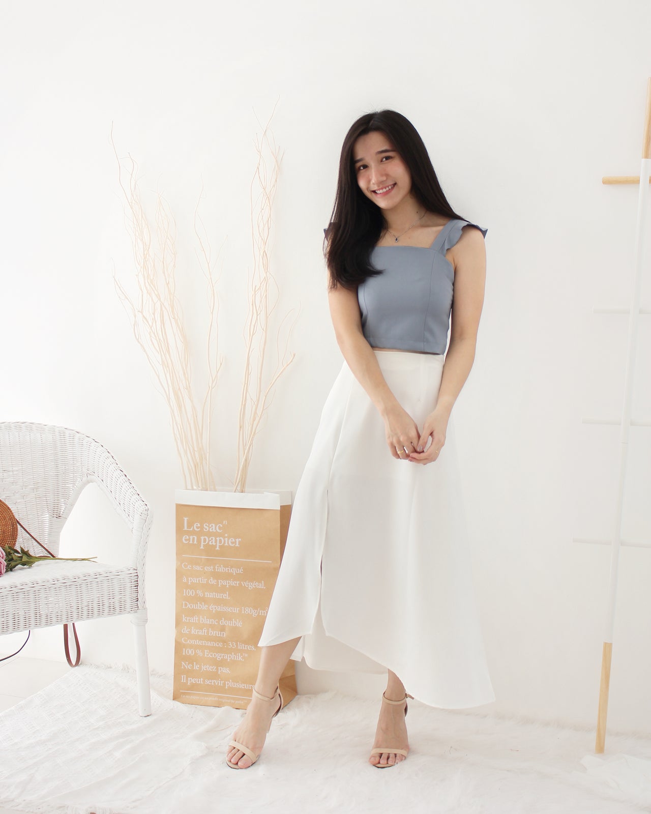Layla Ruffle Top - LovelyMadness Clothing Online Fashion Malaysia